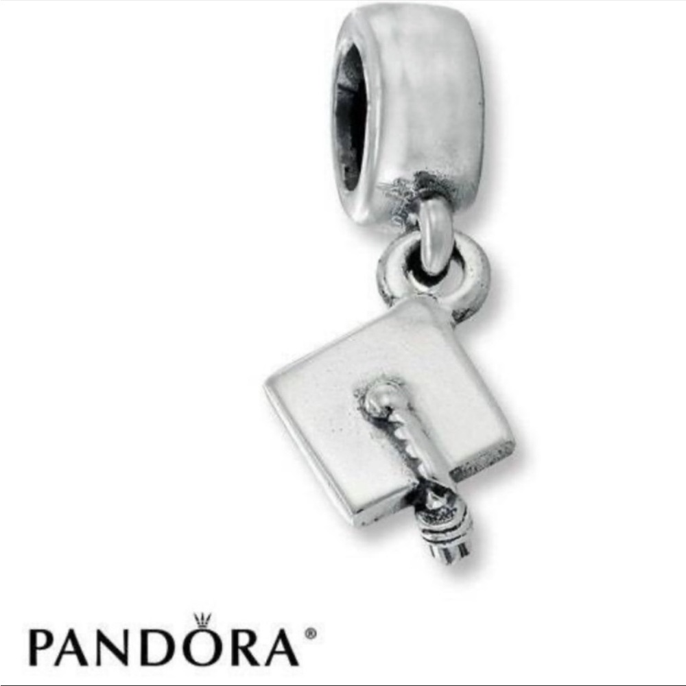 Pandora Graduated Cap dangle charm